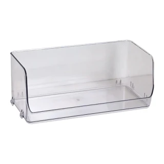 【MIRI 極簡居家】長款2入 透明桌上多層收納置物盒(收納架/置物架/收納盒/陳列盒)