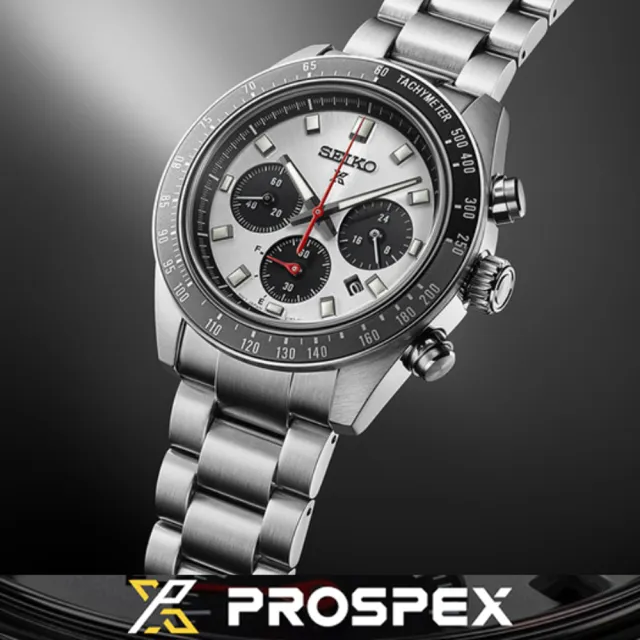 【SEIKO 精工】PROSPEX 熊貓款 太陽能 計時 男錶 石英錶 手錶 雙11 送禮_SK028(SSC911P1/V192-0AH0N)