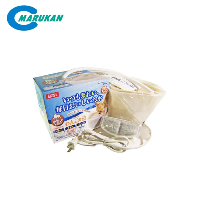 【Marukan】三角自動循環飲水器-狗(DP-567)