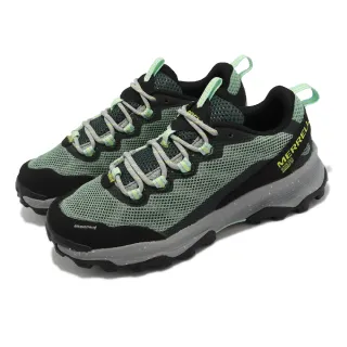 【MERRELL】登山鞋 Speed Strike GTX 女鞋 防水 薄荷綠 黑 郊山 戶外 越野(ML067372)