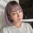 【魔髮樂】全頂假髮 時髦韓妞短髮 紫色漸層灰色 D3103