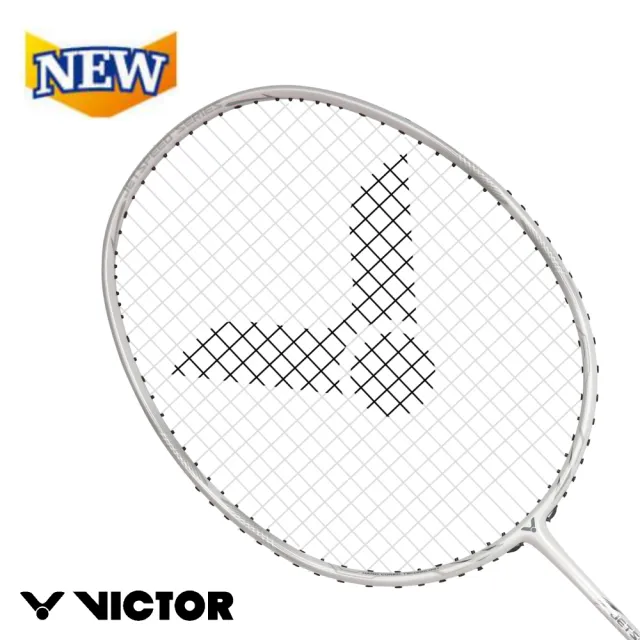 【VICTOR 勝利體育】羽球拍(極速 JS-T1 H 淺灰)