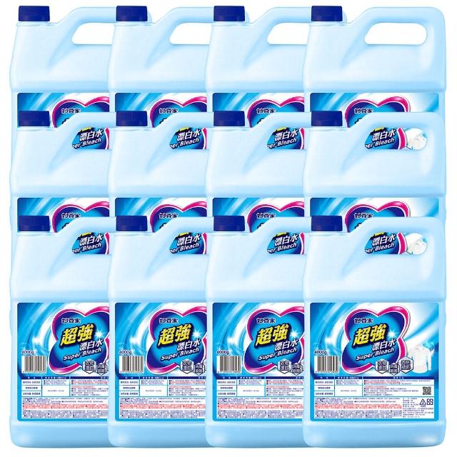 【妙管家】超強漂白水4L(12入)