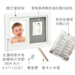 【Adora 珍愛回憶系列】寶寶手足模印相框-壁掛橫列型NP08(嬰兒手印腳印黏土相框 寶寶周歲紀錄相框)