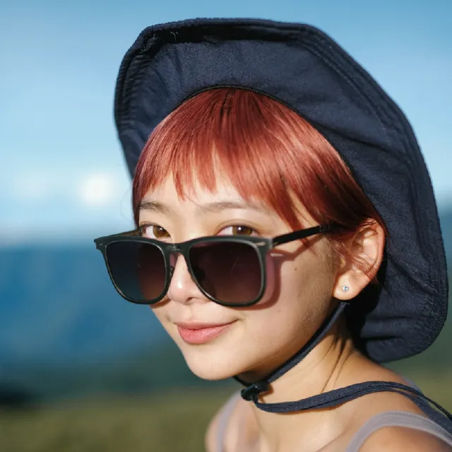 【ROAV】Lennox 輕量化折疊薄鋼太陽眼鏡(超輕15g/折疊好攜帶/附保護套)