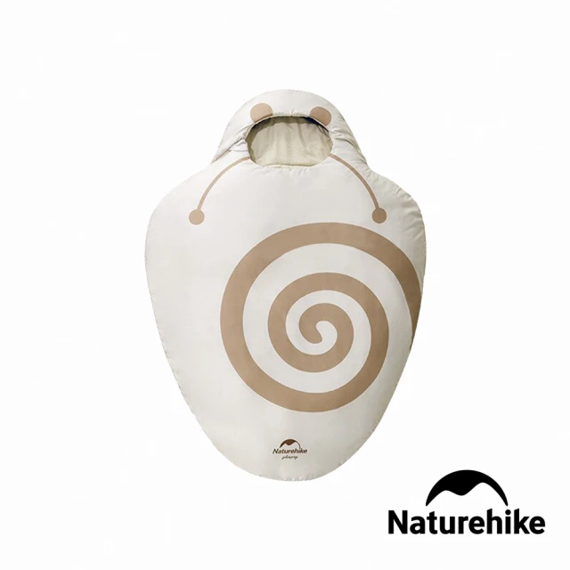 Naturehike 蝸牛造型兒童睡袋 附收納後背包 SD004(台灣總代理公司貨)