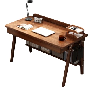 【寶德家居】北歐風書桌83款120CM D00156(電腦桌 工作桌 化妝台 梳妝台 桌子 辦公桌 木桌)