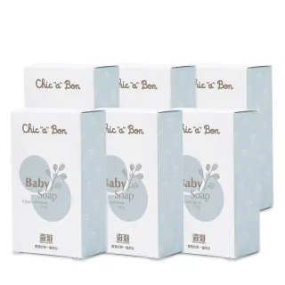 【奇哥】Chic a Bon 嬰兒香皂 110g(6入組)