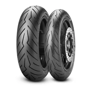 【PIRELLI 倍耐力】DIABLO ROSSO Scooter速克達專用 15吋(120/70-R15 56H 紅惡魔 輻射胎)