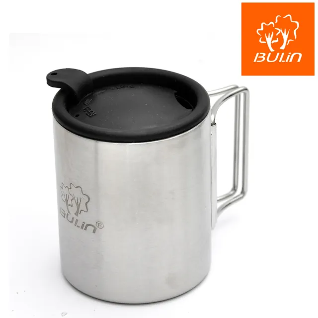 【步林BULIN】環保攜帶式不鏽鋼杯/露營杯/野營杯(220ml)