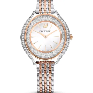 【SWAROVSKI 施華洛世奇】Crystalline Aura手錶 端午 送禮 自用(5644075)