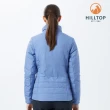 【Hilltop 山頂鳥】PRIMALOFT Winter 女款保暖科技棉外套 PH22XFX4 淺藍
