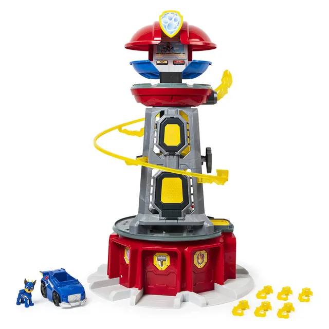 【paw patrol 汪汪隊立大功】威力狗狗巨型瞭望塔總部(83.8公分高的汪汪隊總部)