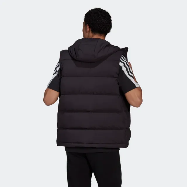 adidas 愛迪達 運動服 羽絨外套 男外套 黑 HELIONIC VEST(HG6277)