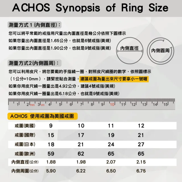 【ACHOS】西德鋼鑄造造型戒(任選一款)