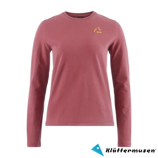 【Klattermusen】女 Runa Commitment 2.0 有機棉彈性長袖上衣(攀山鼠/登山/日用/機能上衣)