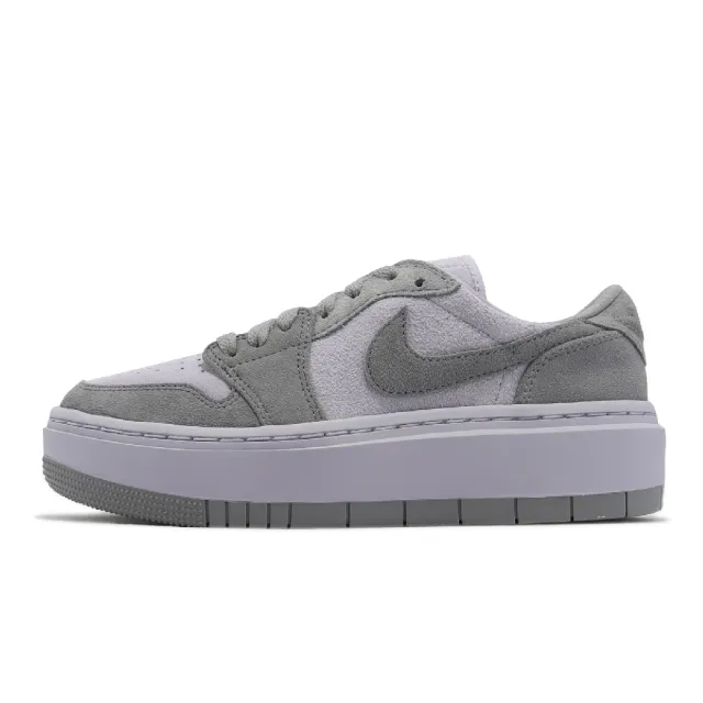 NIKE 耐吉】Wmns Air Jordan 1 Elevate Low 女鞋灰厚底AJ1 Stealth