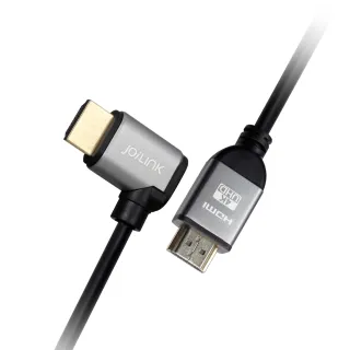 【INTOPIC】HDMI2.0 公對公 4K 3M HDMI線(彎插/鋁合金)