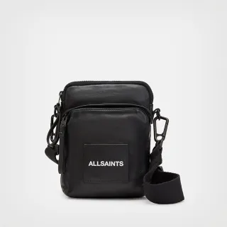 【ALLSAINTS】FALCON 簡約大方LOGO羊皮斜背包袋 M165XB