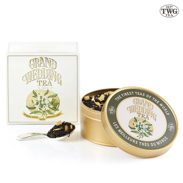 【TWG Tea】魚子醬錫罐茗茶 皇家婚禮茶 100g/罐(Grand Wedding Tea; 紅茶)