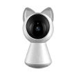 【u-ta】遠端控制6L寵物餵食器+萌貓造型無線攝影機(超值組合PW8單碗+Cat1監視器)