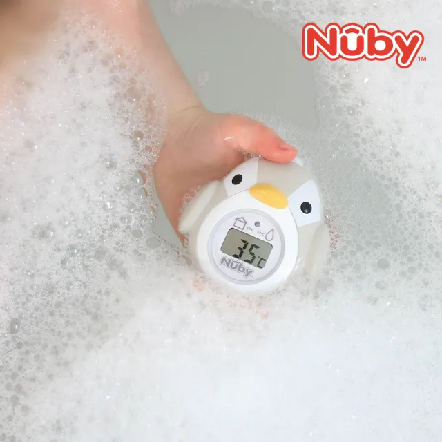 【Nuby】企鵝造型兩用溫度計