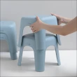 【特力屋】菲比止滑椅凳25.5公分-淺藍
