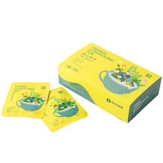 【龍井農會】島嶼上的龍井茶-舒心香草茶X1盒(3gX10包/盒)