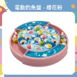 【OhBabyLaugh】電動釣魚盤(磁吸釣魚/早教啟蒙/親子互動/兒童專注力訓練/釣魚機/釣魚台/旋轉釣魚盤)