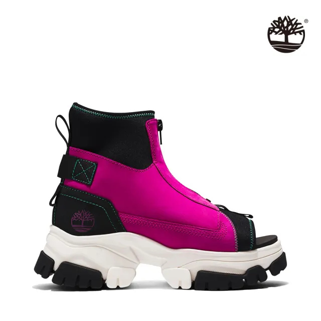【Timberland】女款淺粉色磨砂革涼鞋靴(A5W3GA45)