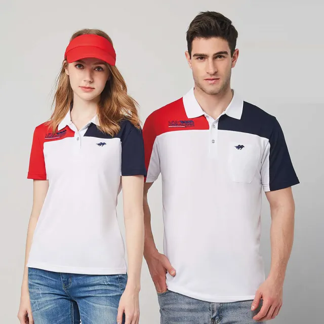 【Londa POLO】PK四角網眼女版短袖POLO衫(P237201白)