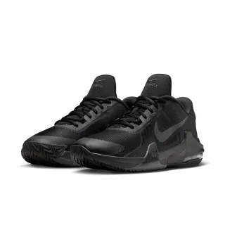 【NIKE 耐吉】籃球鞋 男鞋 運動鞋 氣墊 包覆 緩震 AIR MAX IMPACT 4 黑 DM1124-004