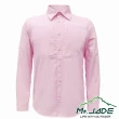 【Mt. JADE】男款 Quartz極輕吸濕快乾兩用長袖襯衫 休閒穿搭/輕量機能(3色)