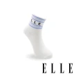 【ELLE】10雙組潮流條紋短襪(1/2女襪/女襪/短襪/休閒襪)