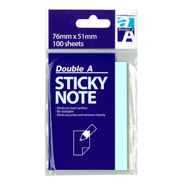 【Double A】便利貼76MM*51MM(100入)