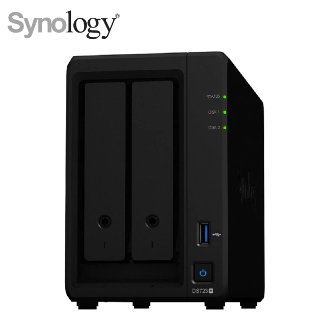 Synology 群暉科技 搭HAT3300 8TB x2 