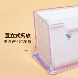 【Finger Pop 指選好物】壓克力名片架(名片架 壓克力名片架 名片盒 名片放置架 名片座)