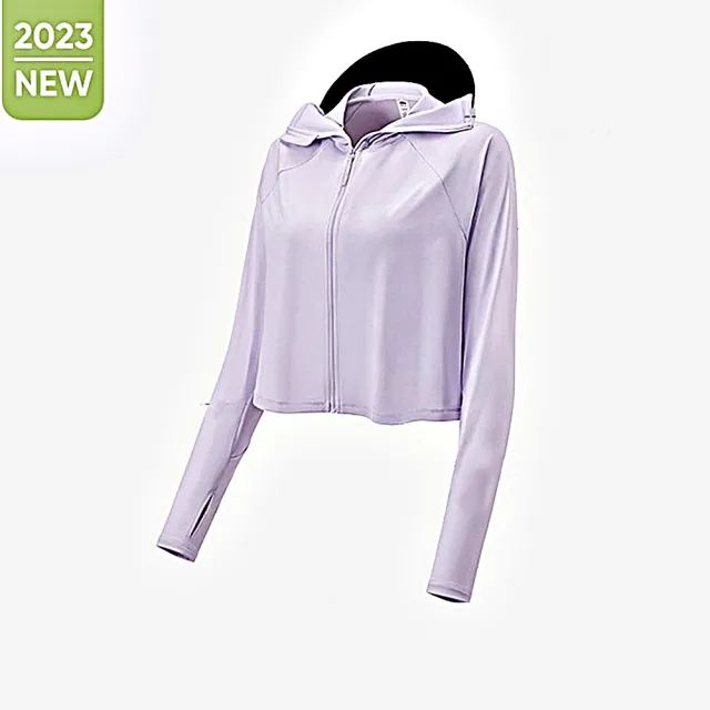 【巴黎精品】現貨+預購 防曬外套冰絲涼感速乾夏季薄款連帽外套(男女防曬衣外套4色a1ba9)