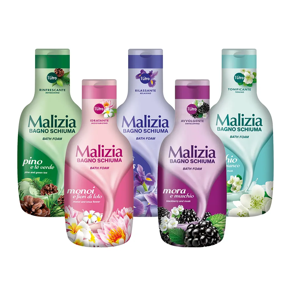 【Malizia 瑪莉吉亞】香氛沐浴乳重量版兩入組1000ML(多款任選)