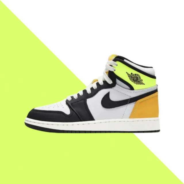 NIKE 耐吉】Nike Air Jordan 1 High OG Retro Volt Gold 黃黑橘高筒
