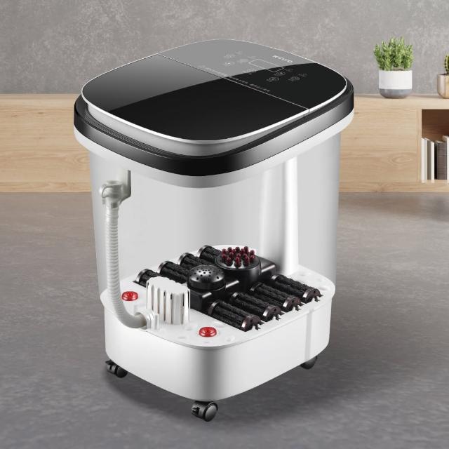 【KINYO】電動按摩高桶恆溫足浴機/泡腳機(按摩/氣泡SPA/觸控   IFM-6007)