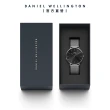 【Daniel Wellington】DW 男錶 Classic Onyx 40mm 幻影系列米蘭金屬錶-灰錶盤(DW00100629)