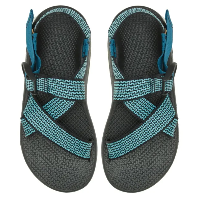 【CHACO】男 MEGA Z/CLOUD涼鞋 寬織標準款CH-MLM01HJ25(凝露水藍)