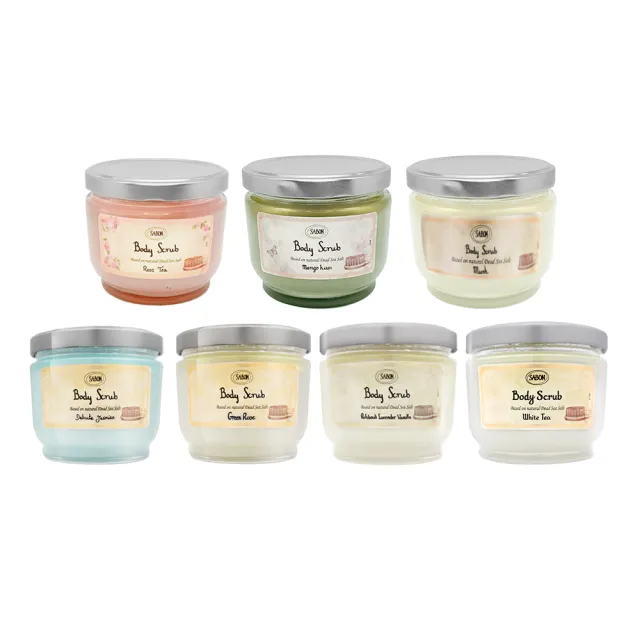 【SABON】身體磨砂膏 600g(國際航空版/多款任選)