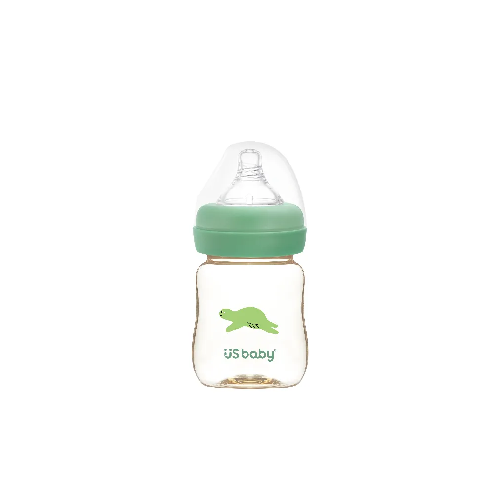 【US BABY 優生】真母感愛地球PPSU奶瓶(寬口徑160ml)