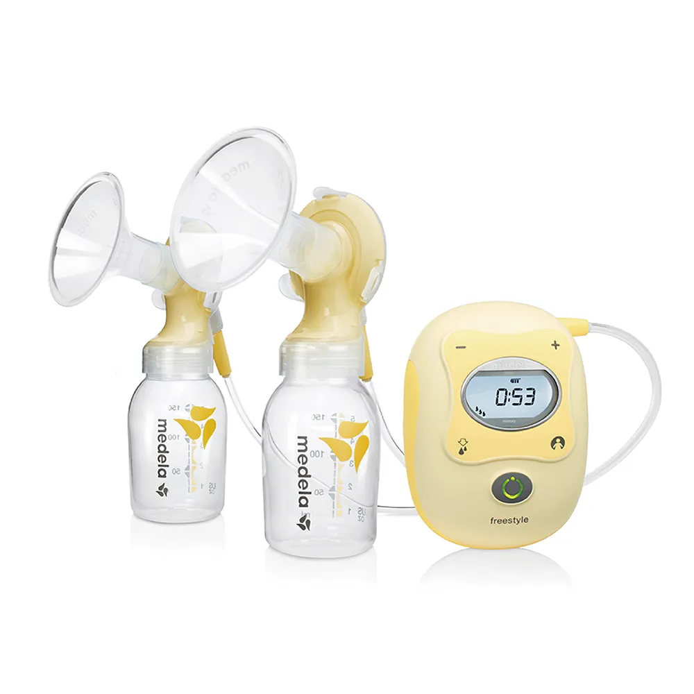 【Medela】福利品 Freestyle 飛韻雙邊電動吸乳器(大螢幕智能記憶)