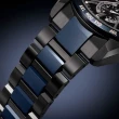 【CITIZEN 星辰】GENTS 光動能輕量鈦金屬電波對時三眼腕錶-湛藍星空42mm(AT8187-75E 防水100米 限定款)