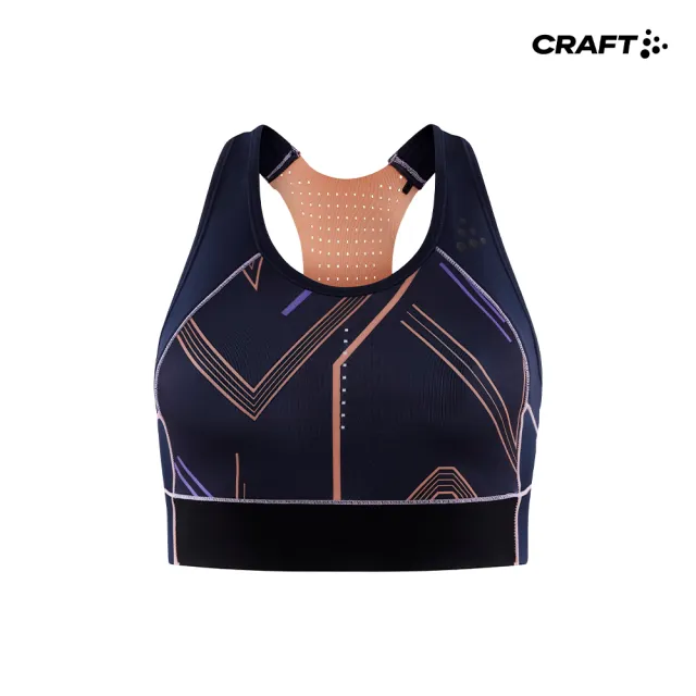 【CRAFT】女 PRO HiT Blocked Sport Top W 短板運動背心(1911912-396791)