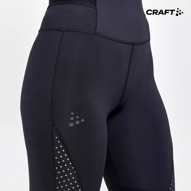 【CRAFT】女 PRO HiT Blocked Tights W 訓練緊身長褲(1911913-999000)