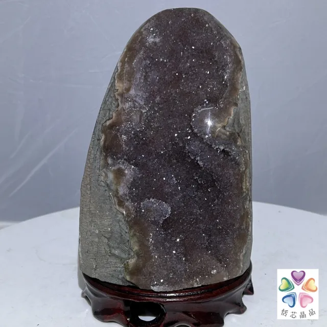 【恬芯晶品】天然招財意象彩色晶鎮 1000g以上款隨機出貨(烏拉圭天然水晶消磁淨化招財開運財位磁場運勢提升)
